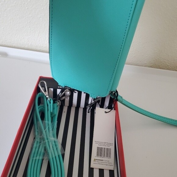 Marc Tetro Bag Frenchie Bulldog Crossbody Phone Wallet Wristlet Box Gift Set NWT - Picture 4 of 11